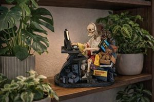 Humoristisk gavefigur til manden der elsker teknologi